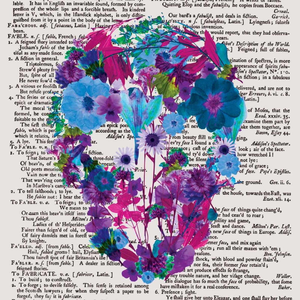 Skull 2.2 art print by Victoria Brown for $57.95 CAD