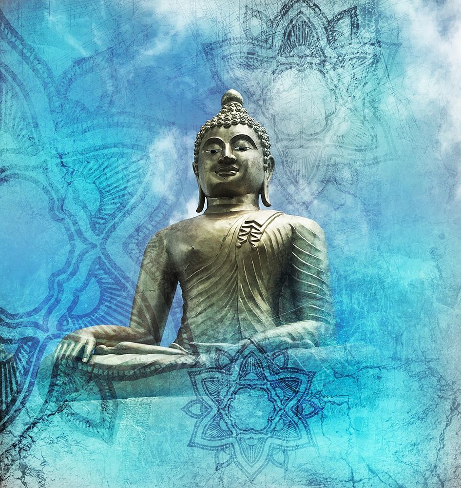 Buddha-Mandala art print by Victoria Brown for $57.95 CAD