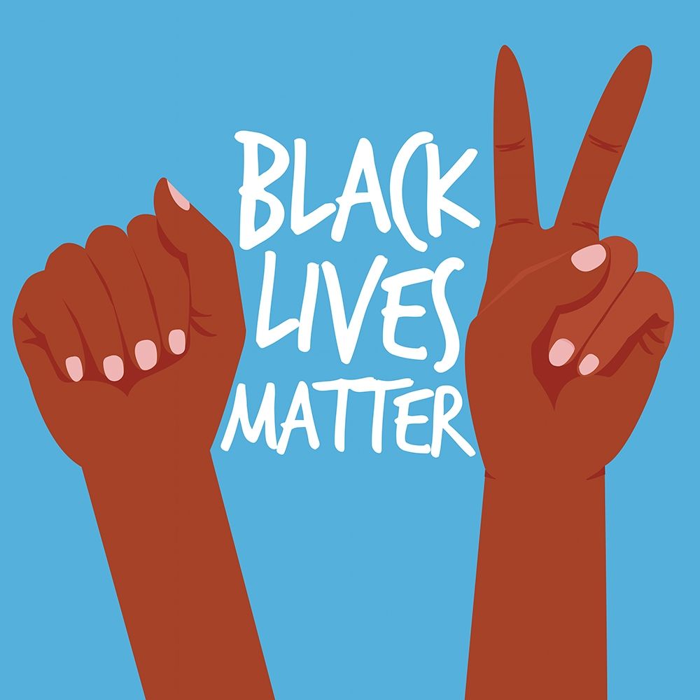 Strong Peace BLM 3 art print by Victoria Brown for $57.95 CAD