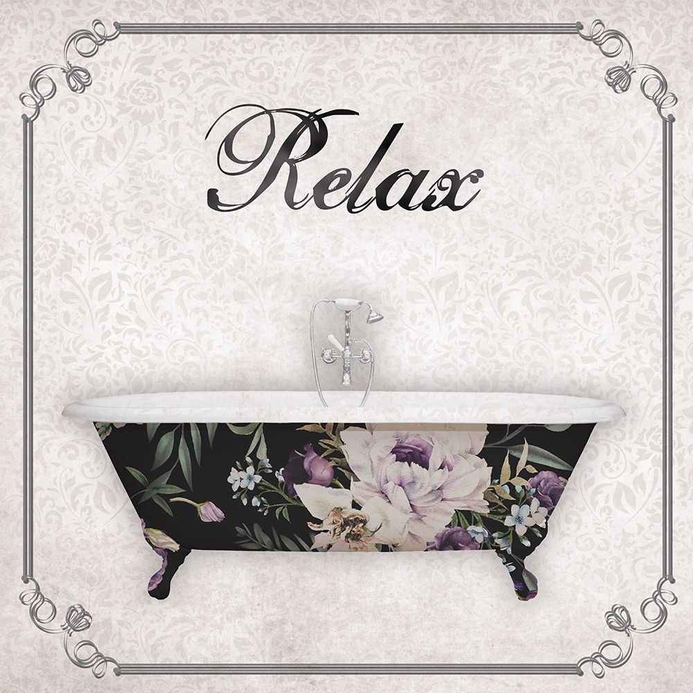 Relax Bath art print by Victoria Brown for $57.95 CAD