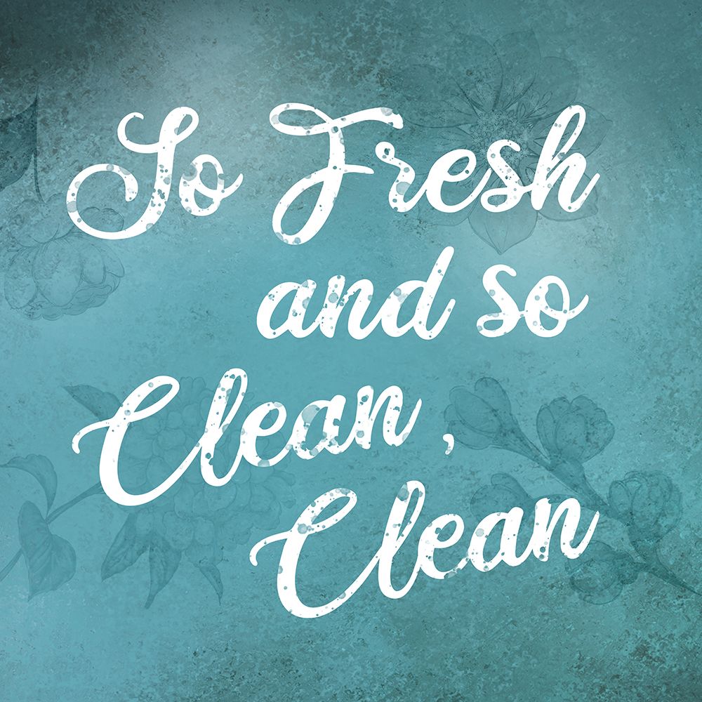 Aqua So Frush art print by Victoria Brown for $57.95 CAD