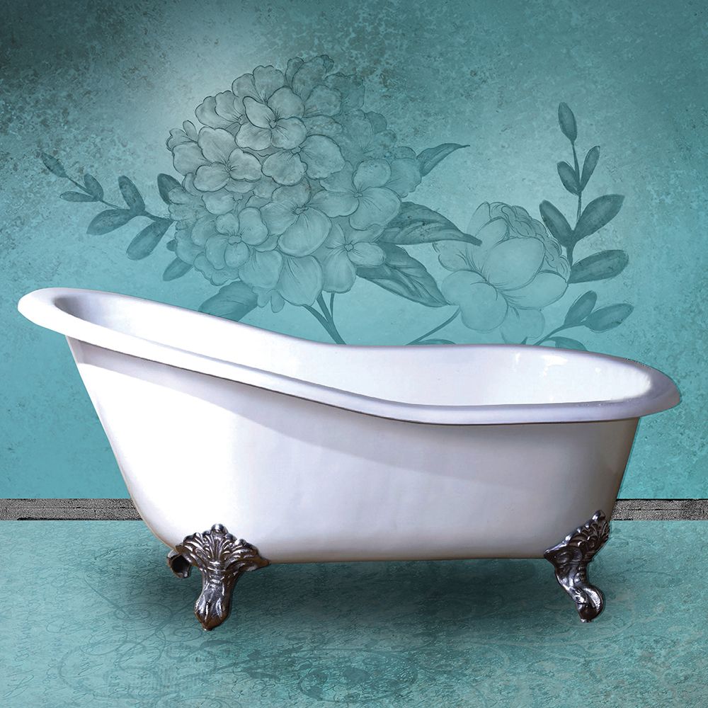 Aqua Tub art print by Victoria Brown for $57.95 CAD