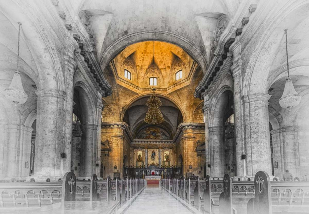 Cuba Church Duo 2 art print by Victoria Brown for $57.95 CAD
