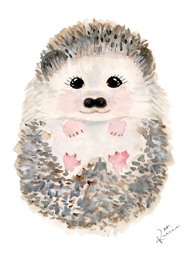 Hedgie 1 art print by Karen Barski for $57.95 CAD