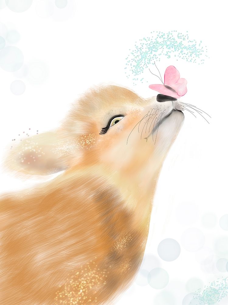Curious Fox art print by Karen Barski for $57.95 CAD