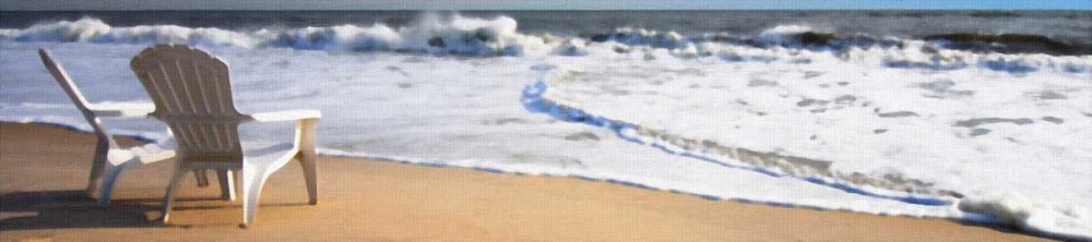 Adirondaks On The Beach art print by Suzanne Foschino for $57.95 CAD