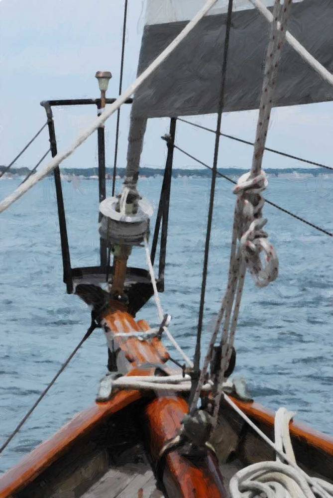 Sailboat Bow art print by Suzanne Foschino for $57.95 CAD