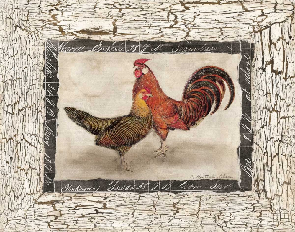 Fowl Play IV art print by Charlene Olson for $57.95 CAD