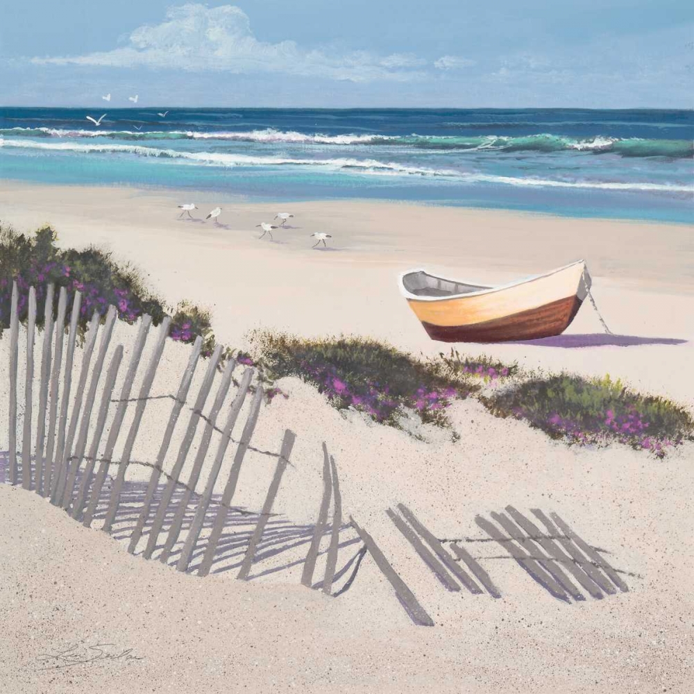 Receding Surf art print by Lin Seslar for $57.95 CAD