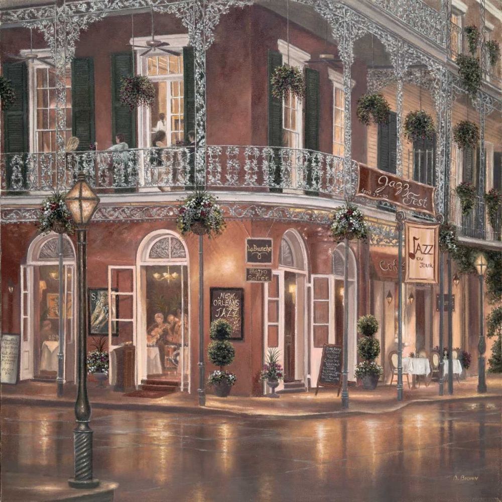 Jazz du Jour art print by Betsy Brown for $57.95 CAD