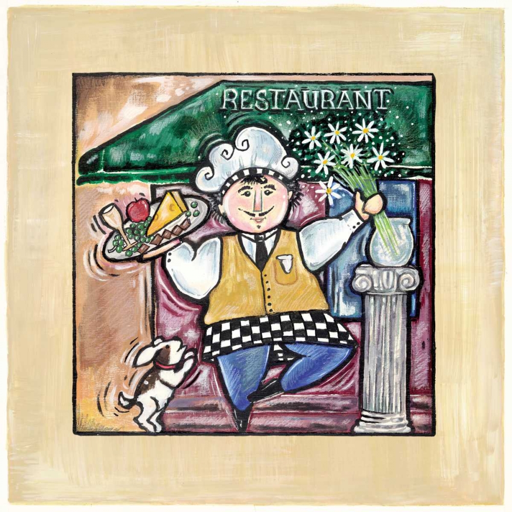 Al Fresco art print by Galaxy of Graphics for $57.95 CAD