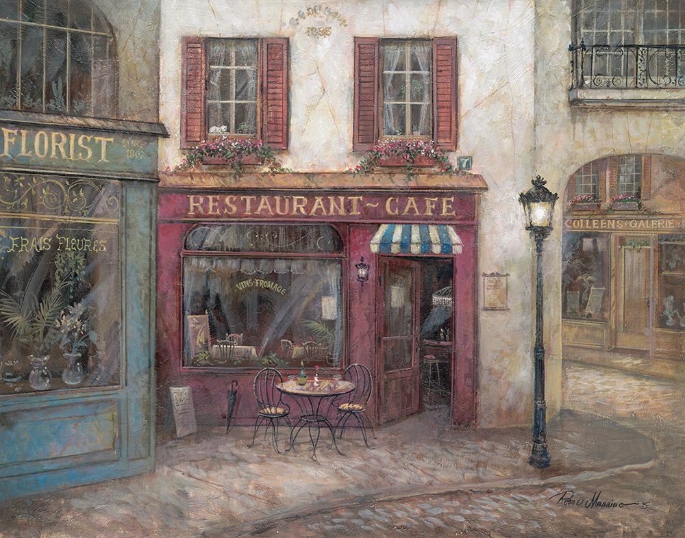 Table For Two art print by Ruane Manning for $57.95 CAD
