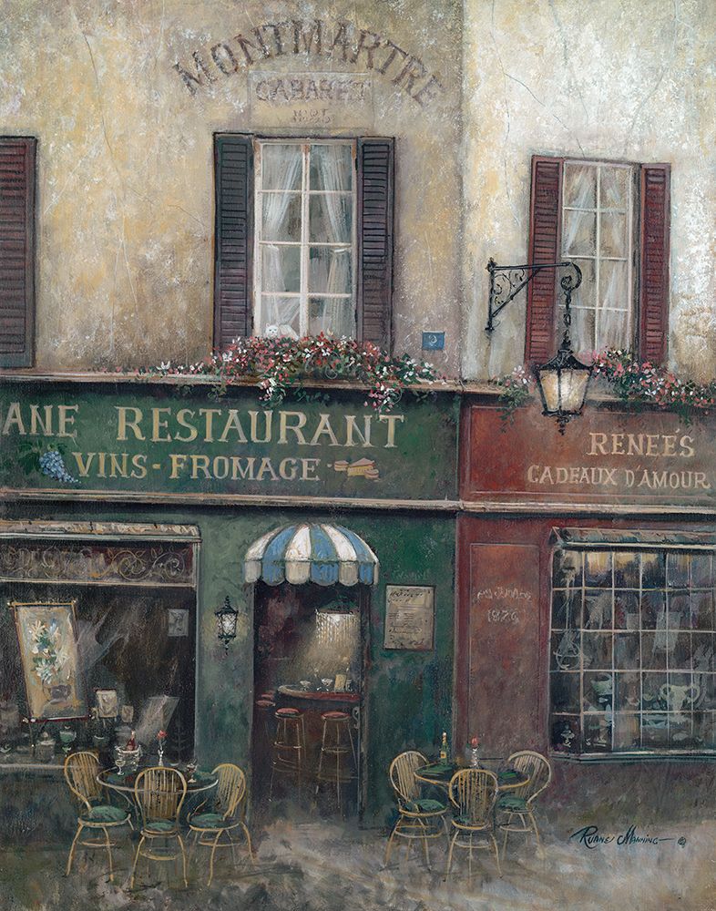 Village Charm art print by Ruane Manning for $57.95 CAD