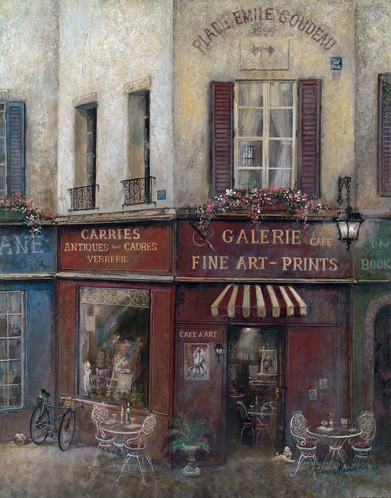 Artists Quarters art print by Ruane Manning for $57.95 CAD
