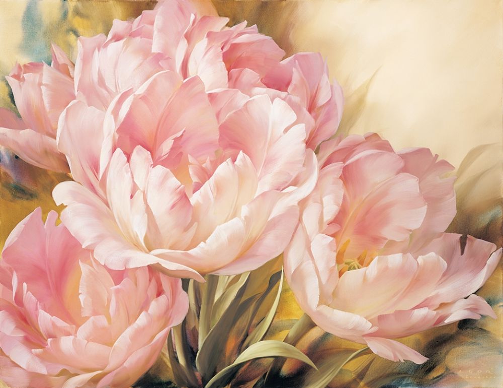 Angelique Tulips I art print by Igor Levashov for $57.95 CAD
