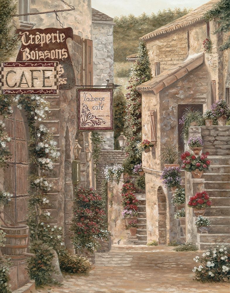 Creperie art print by Betsy Brown for $57.95 CAD