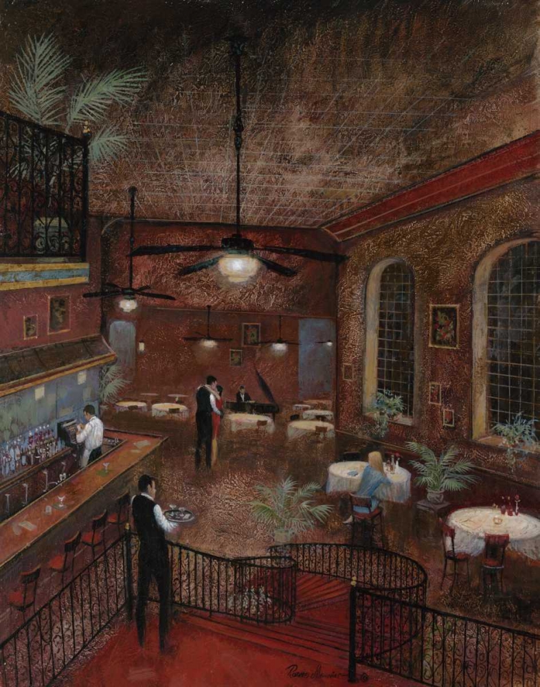 Piano Man art print by Ruane Manning for $57.95 CAD