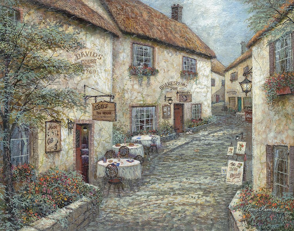 Davids Court art print by Ruane Manning for $57.95 CAD