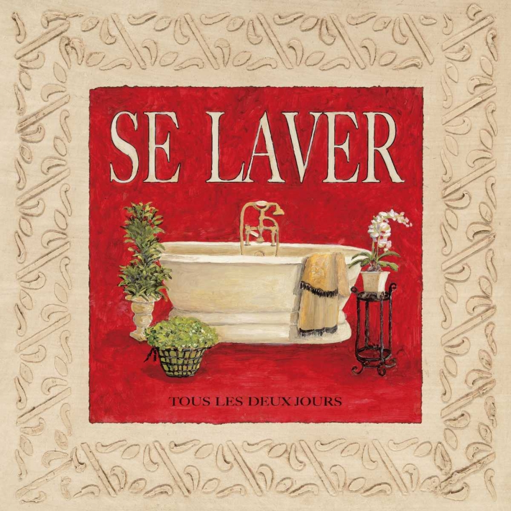 Se Laver art print by Charlene Olson for $57.95 CAD