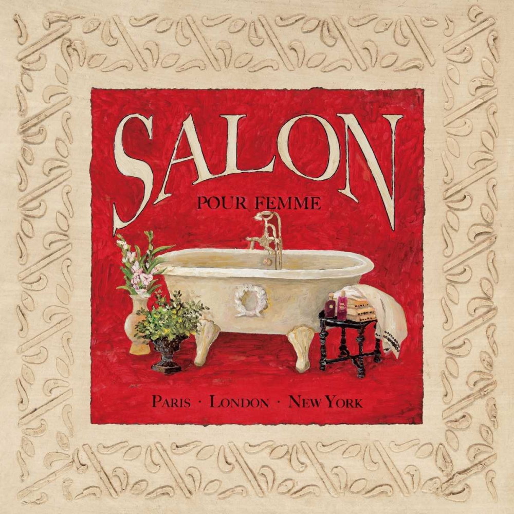 Salon art print by Charlene Olson for $57.95 CAD
