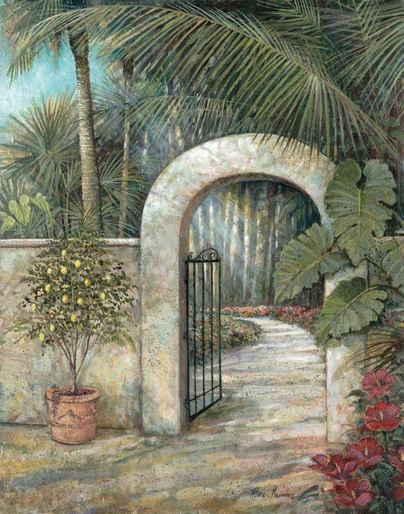 Tranquil Gardn II art print by Ruane Manning for $57.95 CAD
