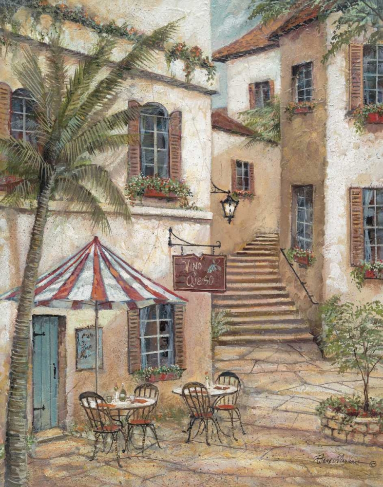 Vino y Queso art print by Ruane Manning for $57.95 CAD