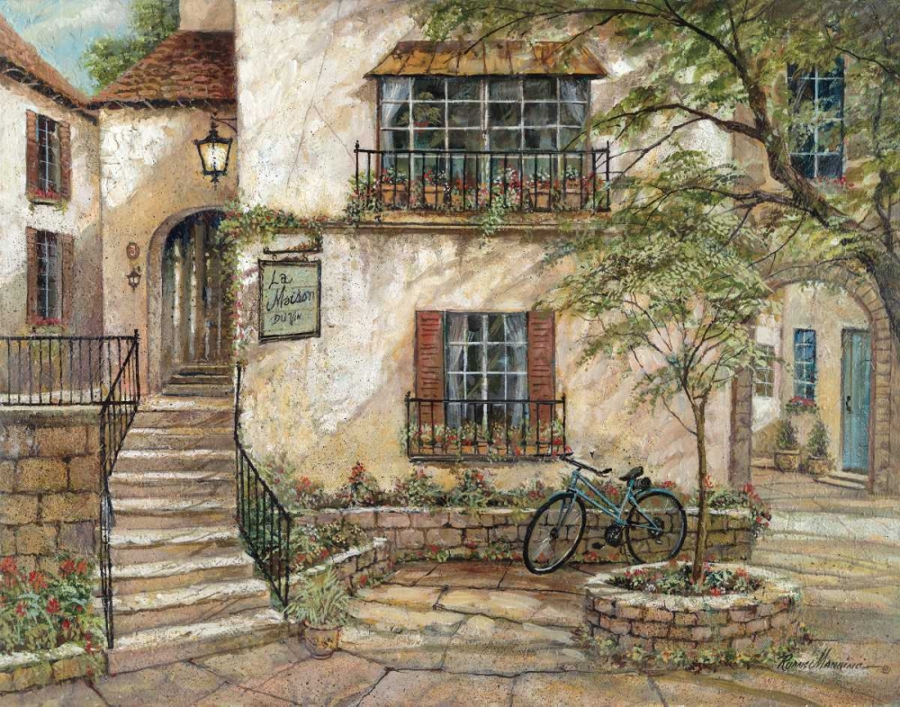 La Maison du Vin art print by Ruane Manning for $57.95 CAD