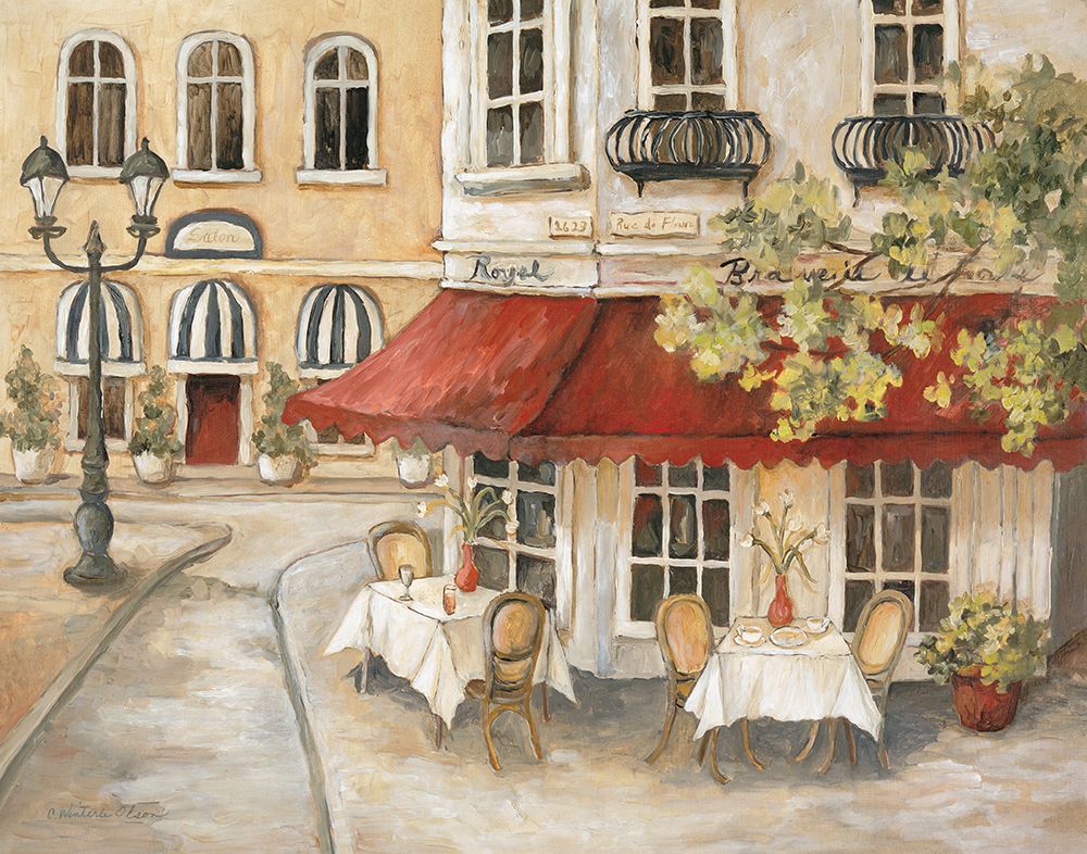 Daytime Cafe II art print by Charlene Olson for $57.95 CAD