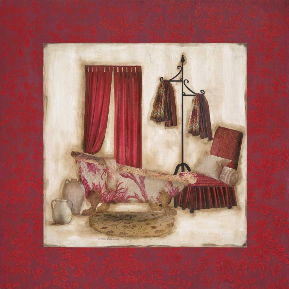 Ruby Romance I art print by Carol Robinson for $57.95 CAD