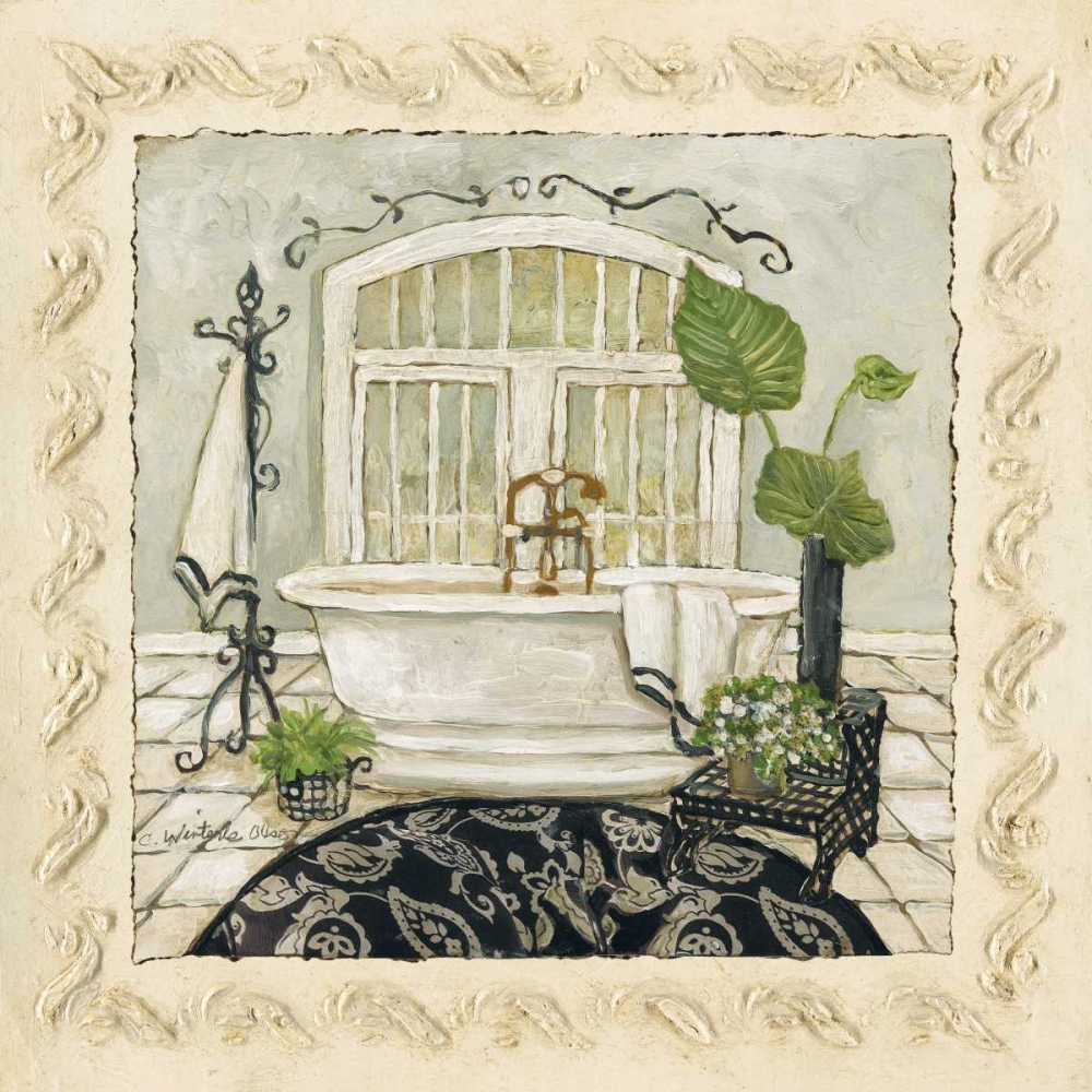 Serenity Bath II art print by Charlene Olson for $57.95 CAD
