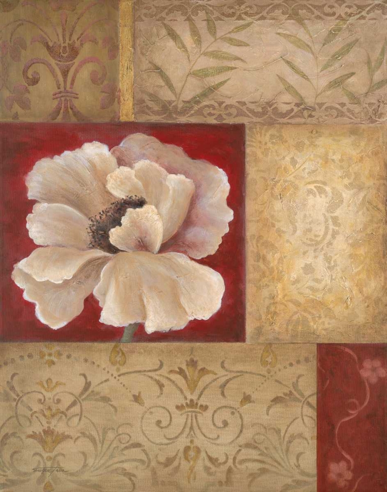 Patchwork Poppy art print by Tava Studios for $57.95 CAD