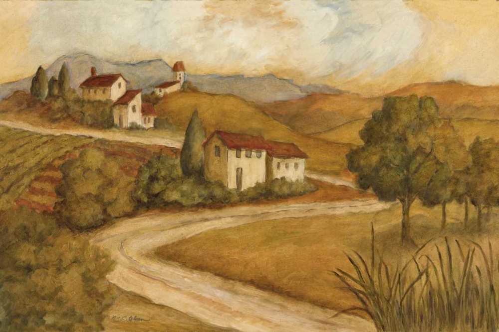Traveling the Countryside I art print by Charlene Olson for $57.95 CAD