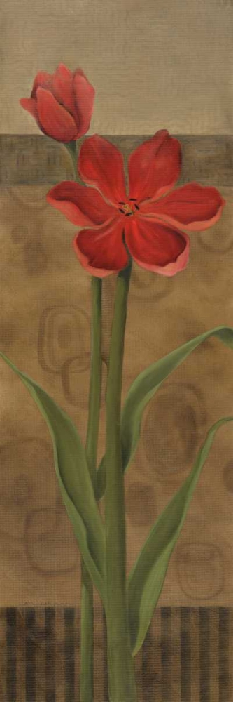 Geometric Poppy II art print by Carol Robinson for $57.95 CAD
