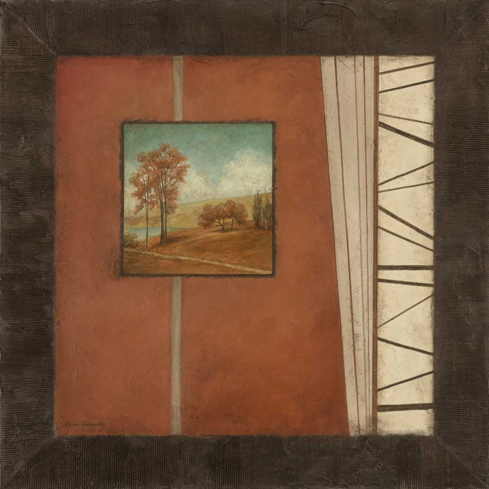 Linear Landscape II art print by Jane Carroll for $57.95 CAD