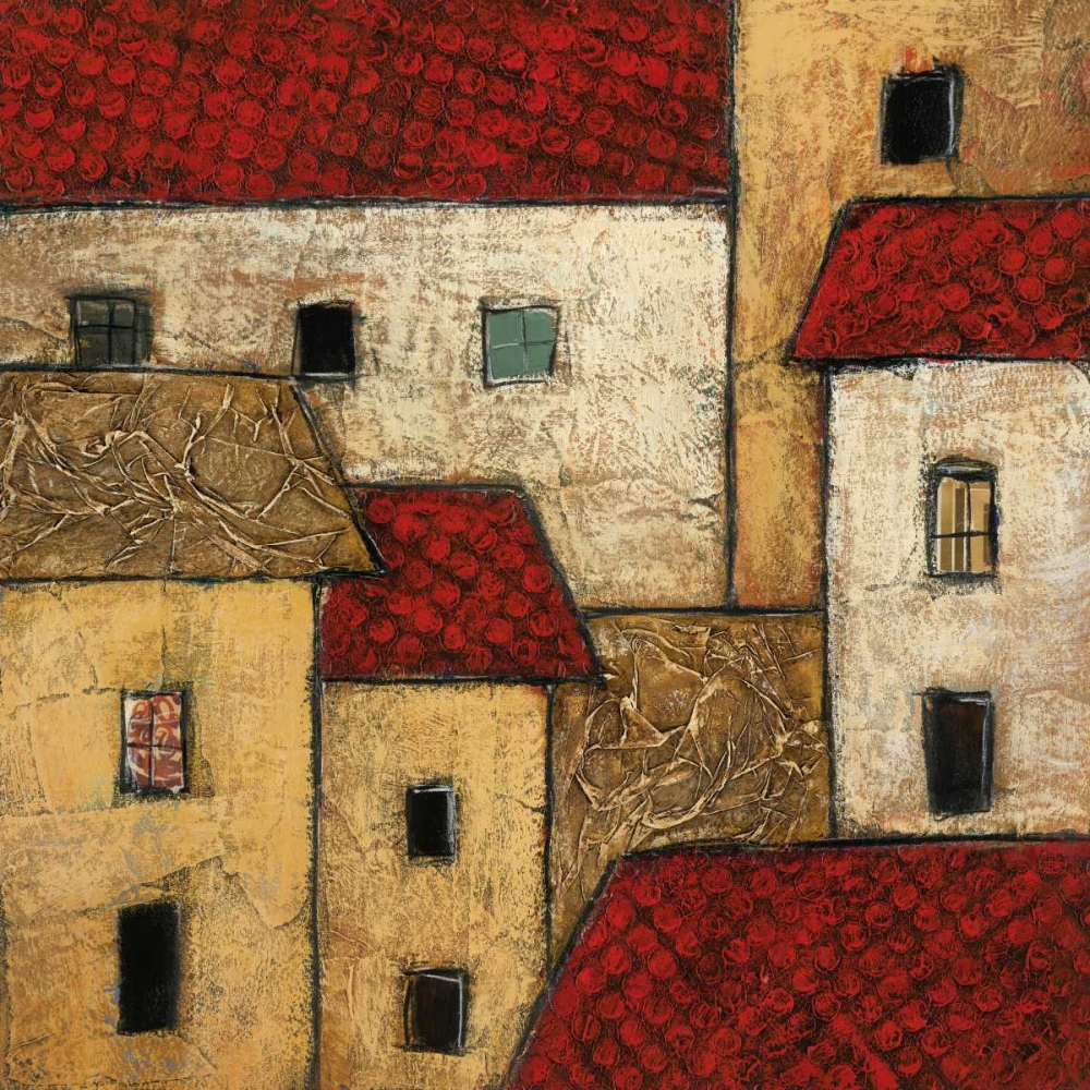 City Block II art print by Galaxy of Graphics for $57.95 CAD