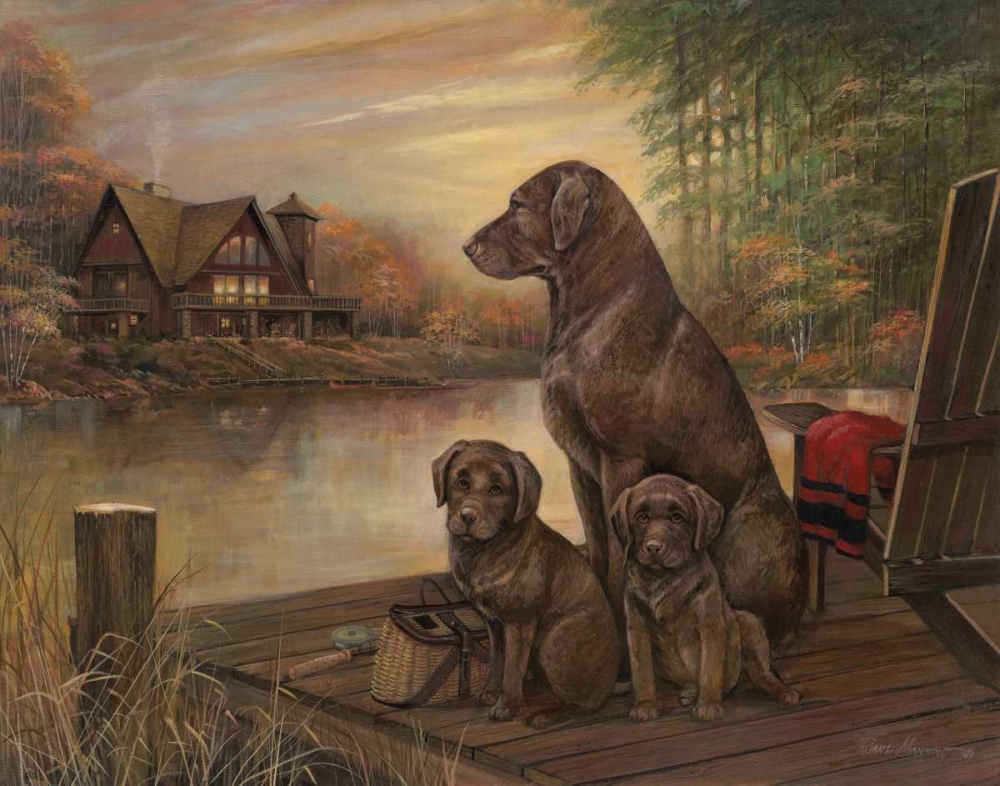 Tranquil Beauty art print by Ruane Manning for $57.95 CAD
