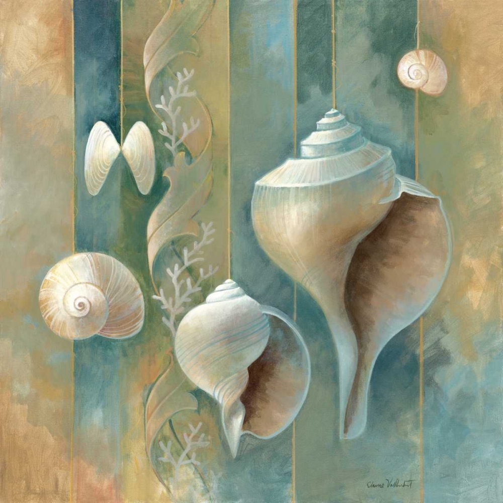 Ocean Treasures II art print by Elaine Vollherbst-Lane for $57.95 CAD