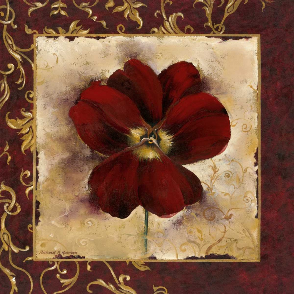 Pansy art print by Richard Henson for $57.95 CAD