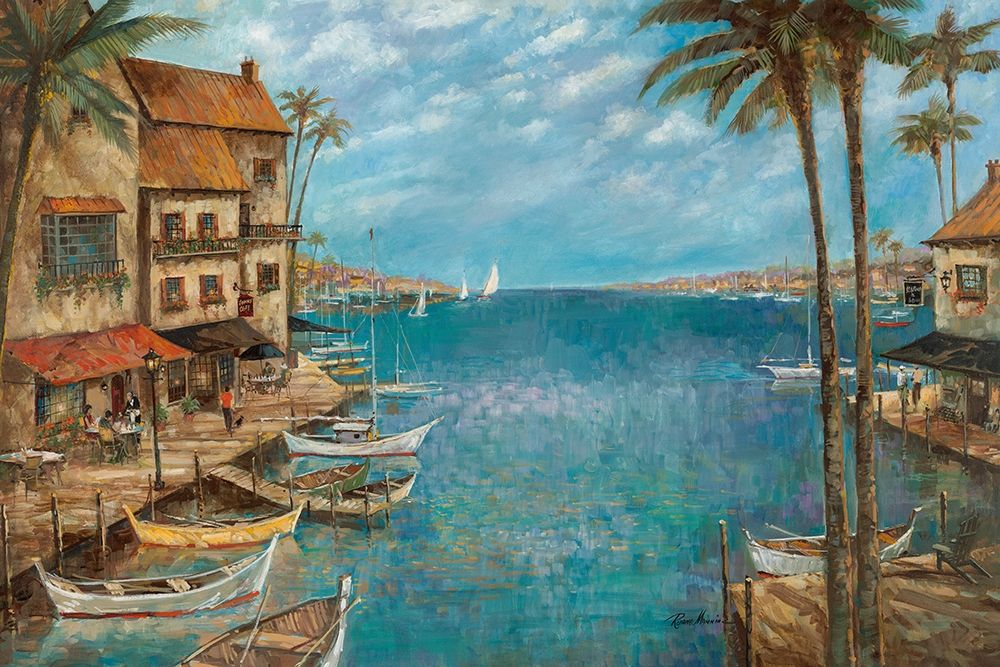 Mediterranean Splendor art print by Ruane Manning for $57.95 CAD