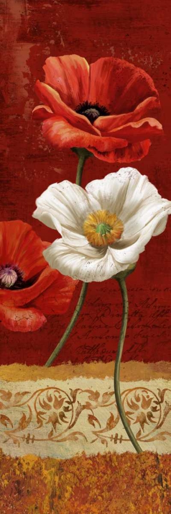 Poppy Gestures II art print by Conrad Knutsen for $57.95 CAD