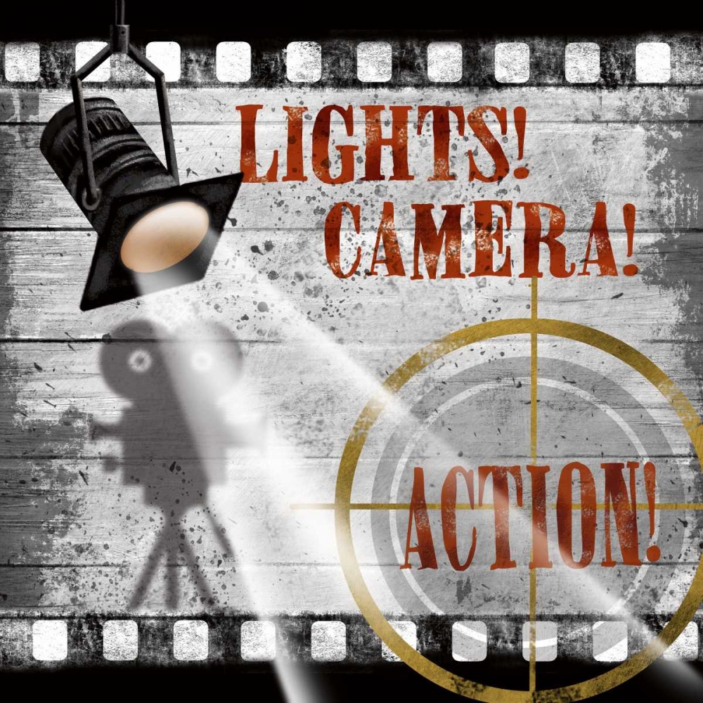 Lights-Camera art print by Conrad Knutsen for $57.95 CAD