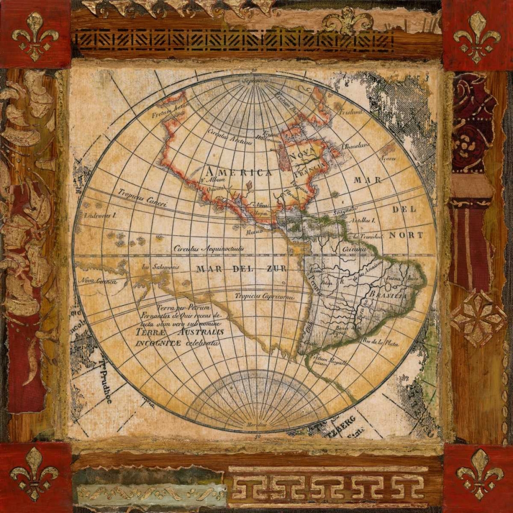 Corners of the Earth art print by Tava Studios for $57.95 CAD