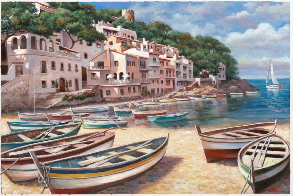 Bella Mattina I art print by T.C. Chiu for $57.95 CAD