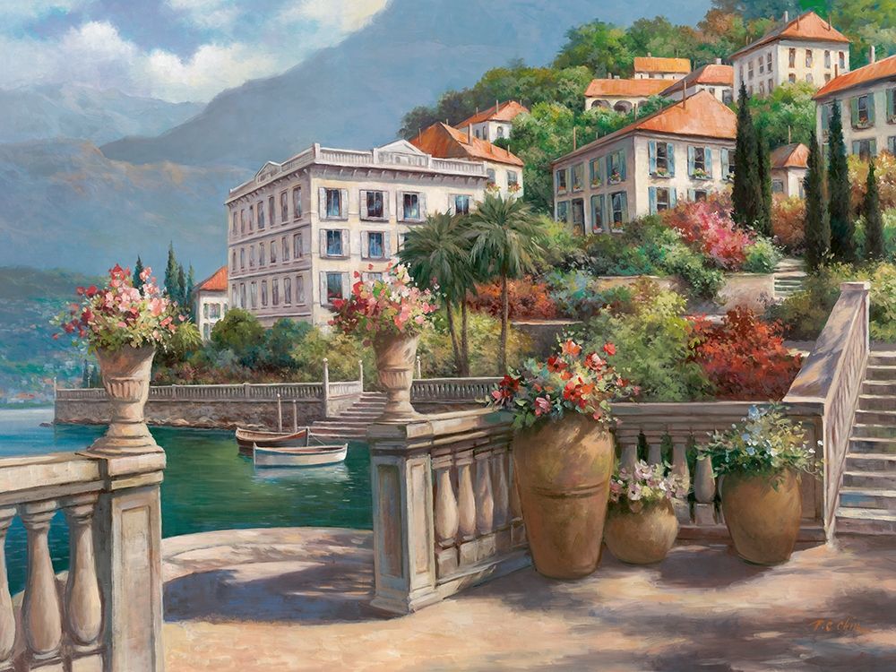 Lago di Como II art print by T.C. Chiu for $57.95 CAD