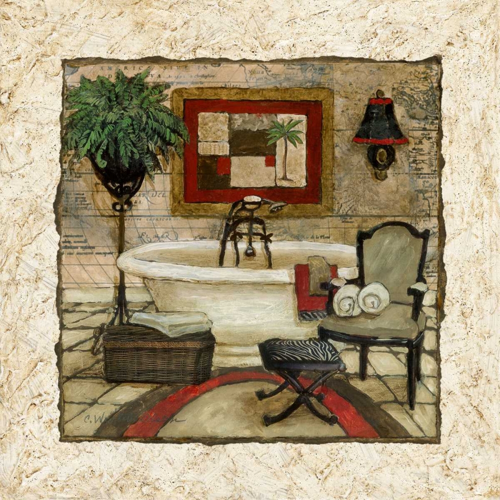 Global Spa I art print by Charlene Olson for $57.95 CAD