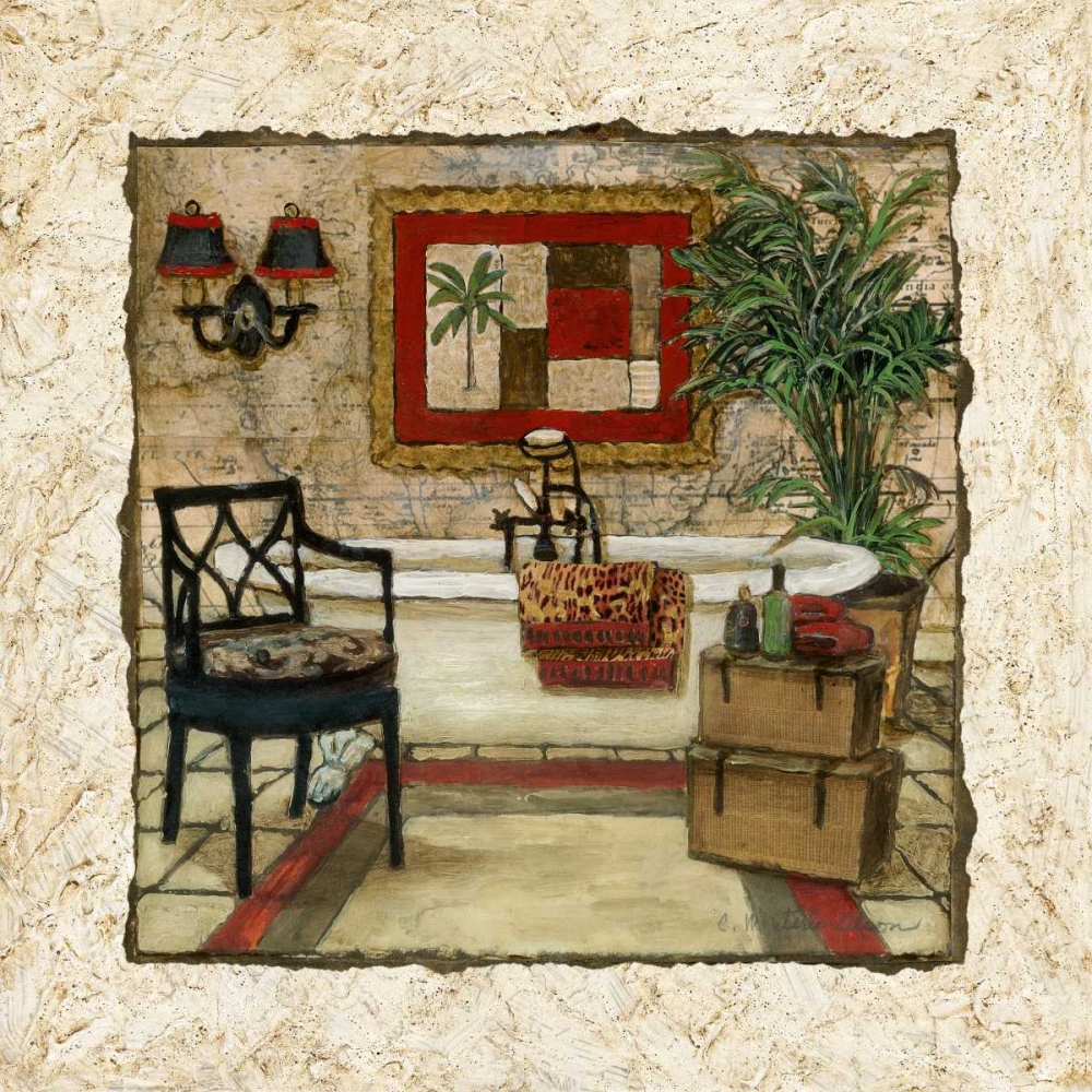 Global Spa II art print by Charlene Olson for $57.95 CAD