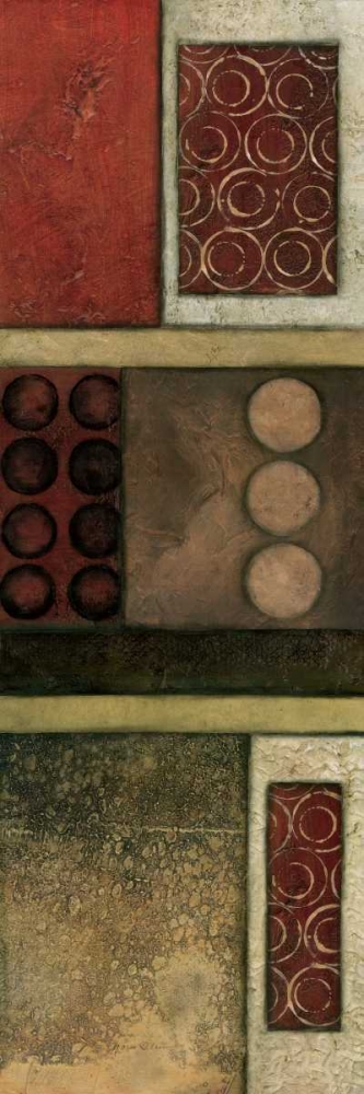 Spiced Geometric I art print by Norm Olson for $57.95 CAD