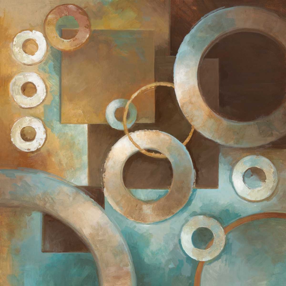 Circular Motion II art print by Elaine Vollherbst-Lane for $57.95 CAD