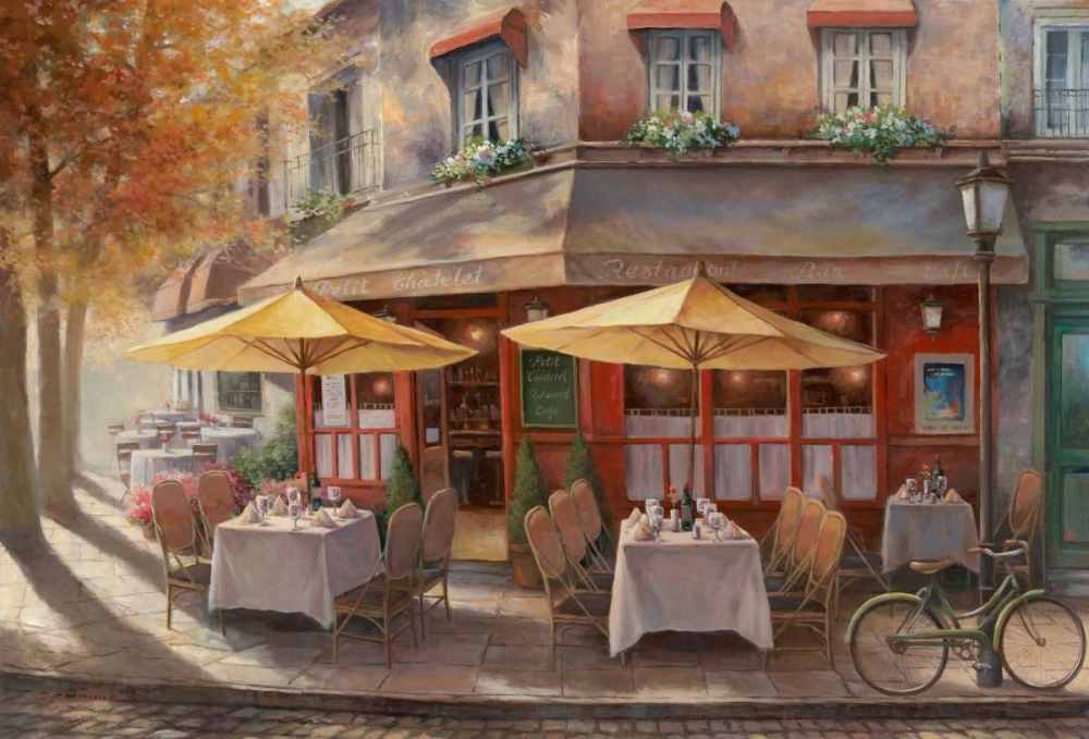 Le Petit Chatelet art print by T.C. Chiu for $57.95 CAD