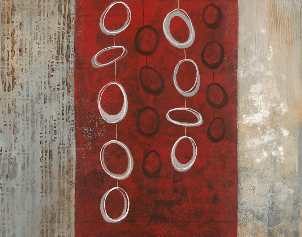 Dangling Geometric I art print by Nan for $57.95 CAD